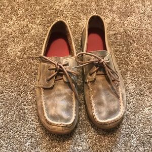 Twisted X Women’s Lace-Up Moccasin Shoes
